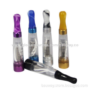 Top Coil eGo E Cigarette CE4 Blister Kit, 510 Colorful Drip Tips, 650/900/1,100mAh Battery Capacity
